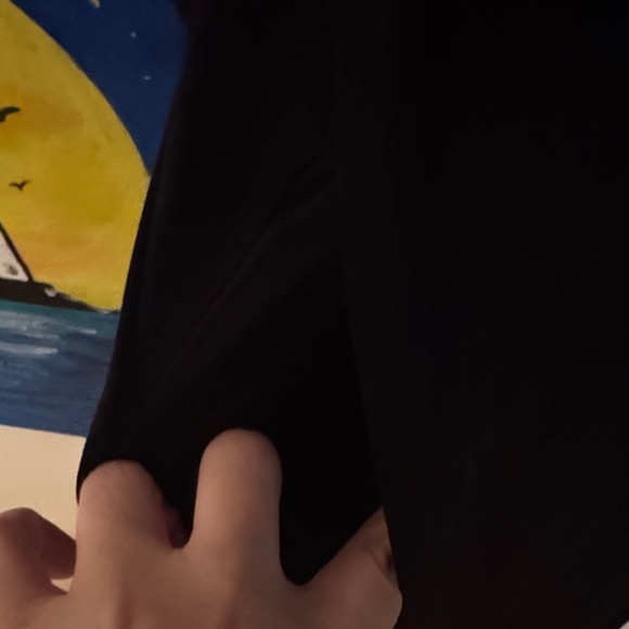 Aleeza Black Hooded Dress NWT - Picture 6 of 8